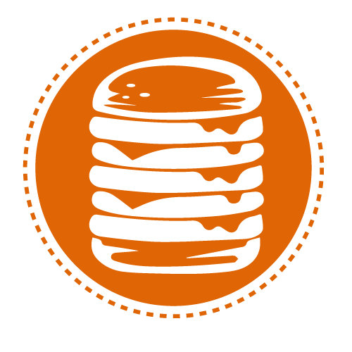insane burger icon